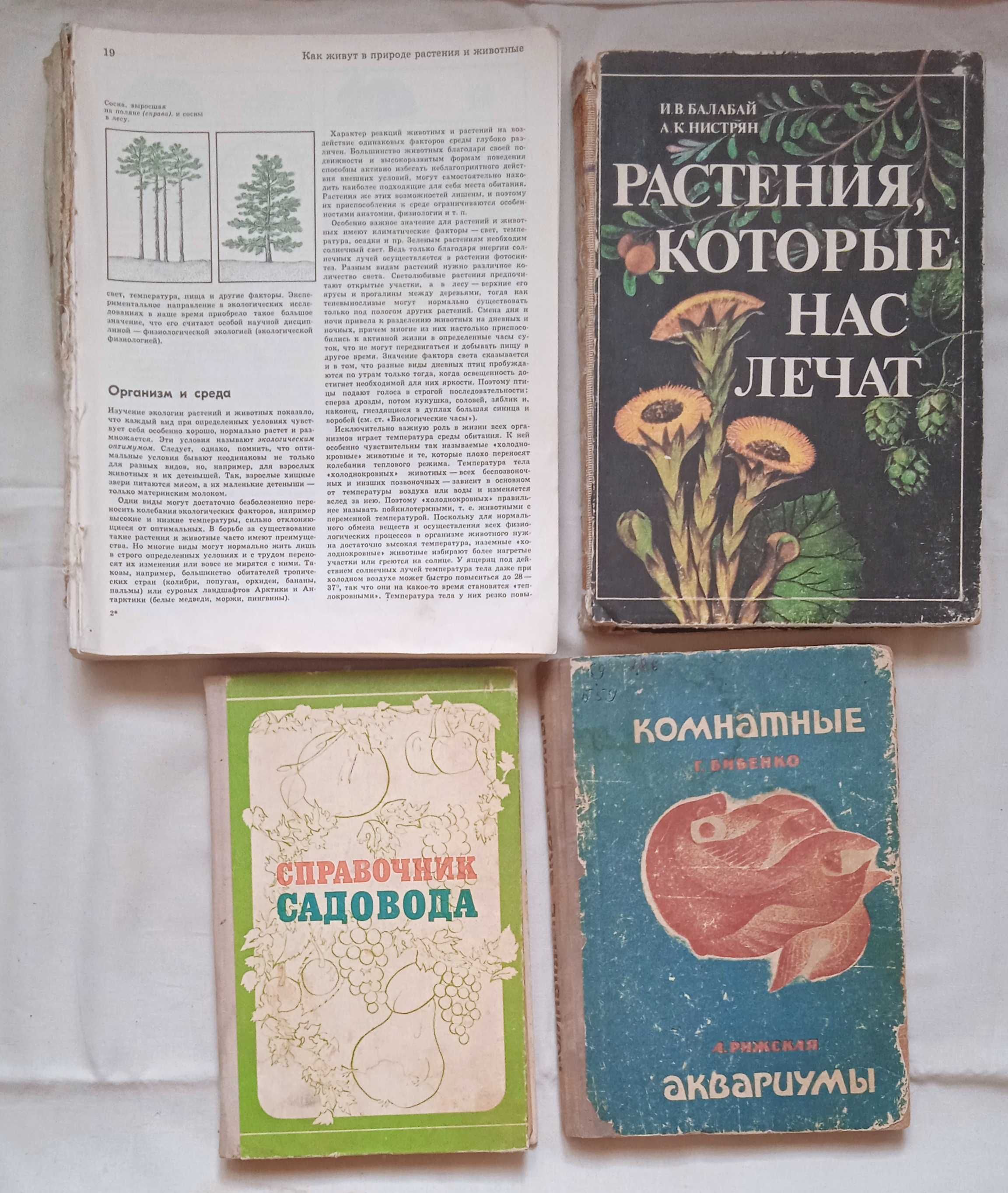 Книги о флоре и фауне