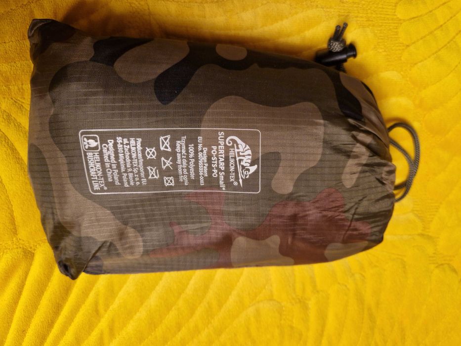 Płachta Biwakowa Helikon Supertarp Small - PL Woodland / wz.93