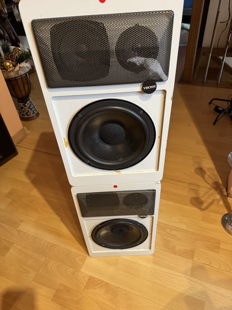 Kolumny VISONIK 120W głośniki 30Hz da capo by HECO