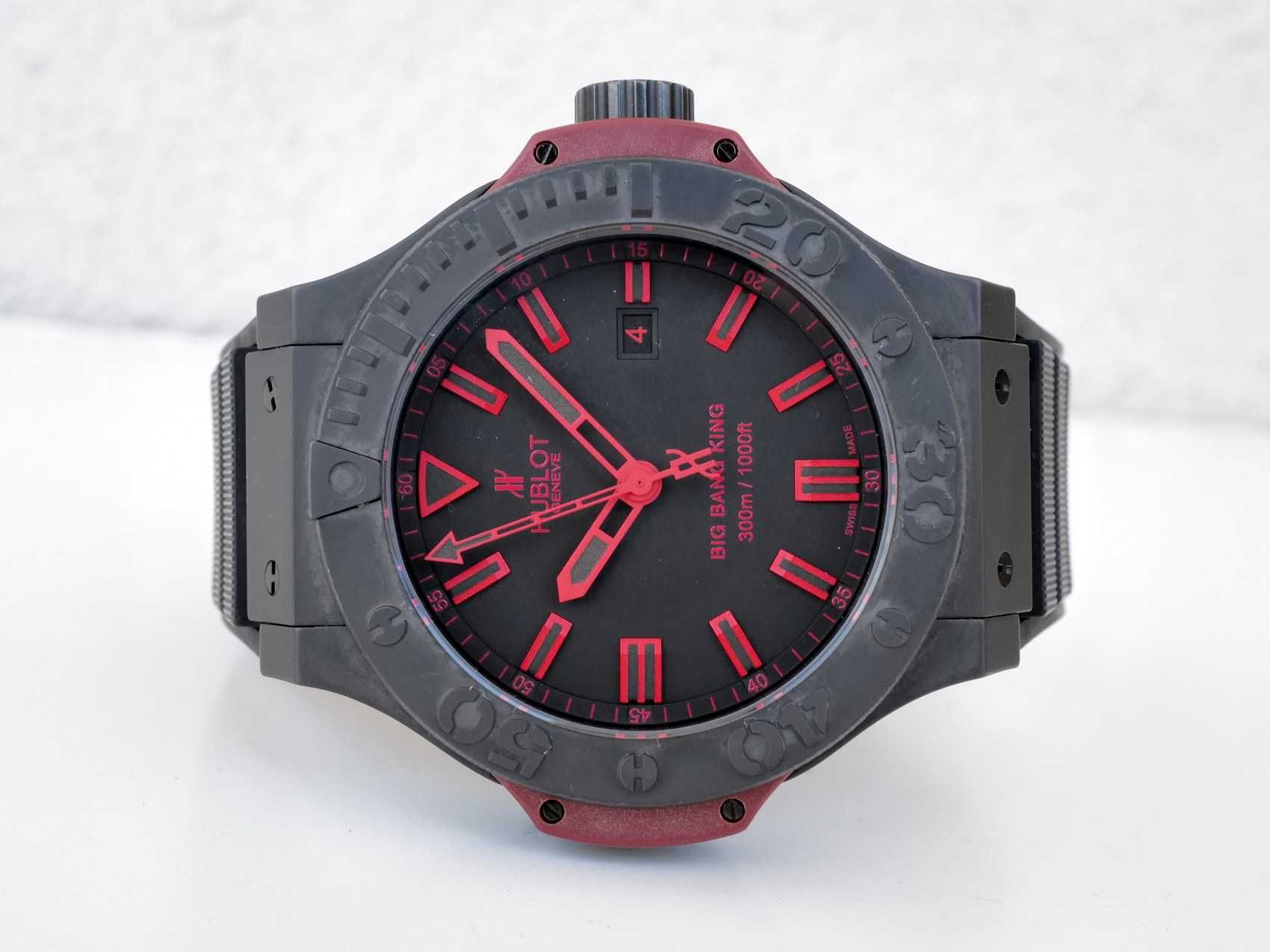 Hublot Big Bang King All Black Red Limited Edition 48 mm