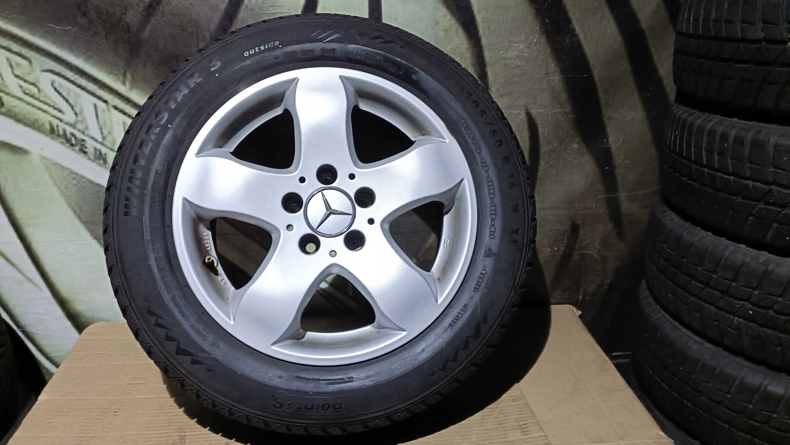 Koła zimowe Mercedes 5x112 205/60/R16 et35 7,5Jx16