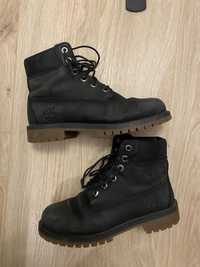 Czarne Timberlandy Timberland Junior’s 6 In Premium