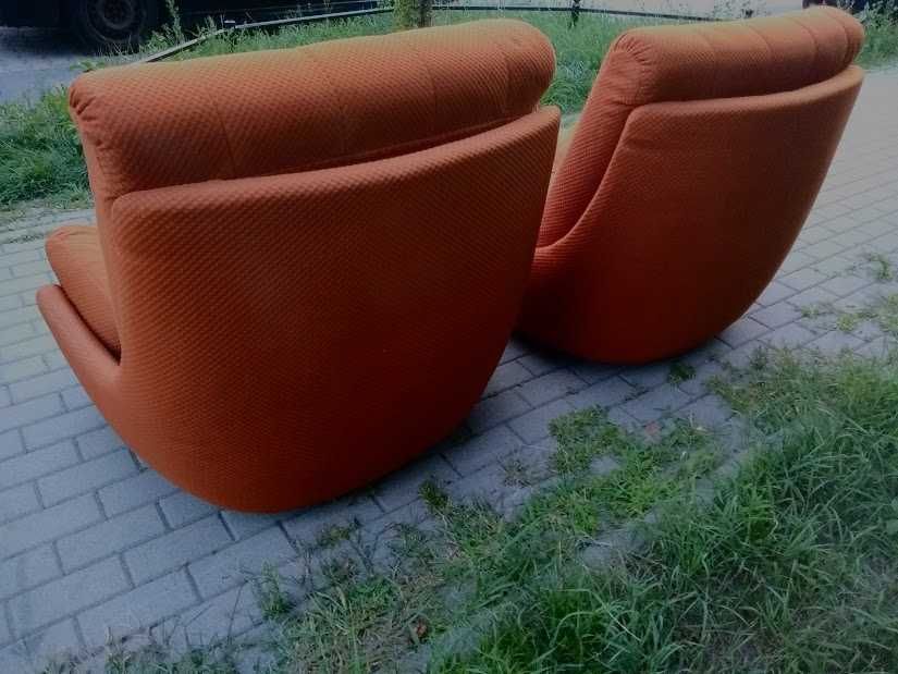 Fotele Atlantis lata 70 cena za dwie sztuki wygodne super lekkie