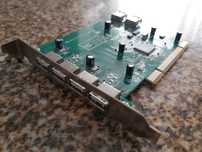Placa pci usb 2.0 4+2