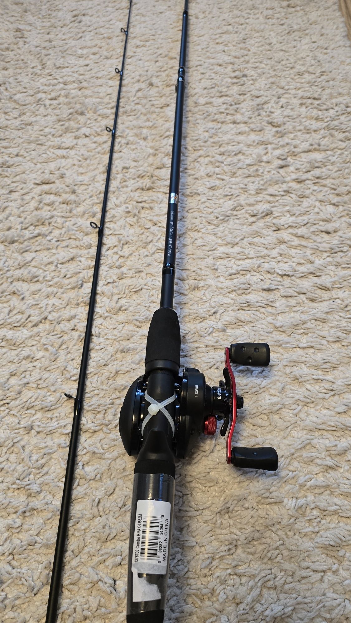 Zestaw castingowy Black Max 200cm 15-45g Abu Garcia