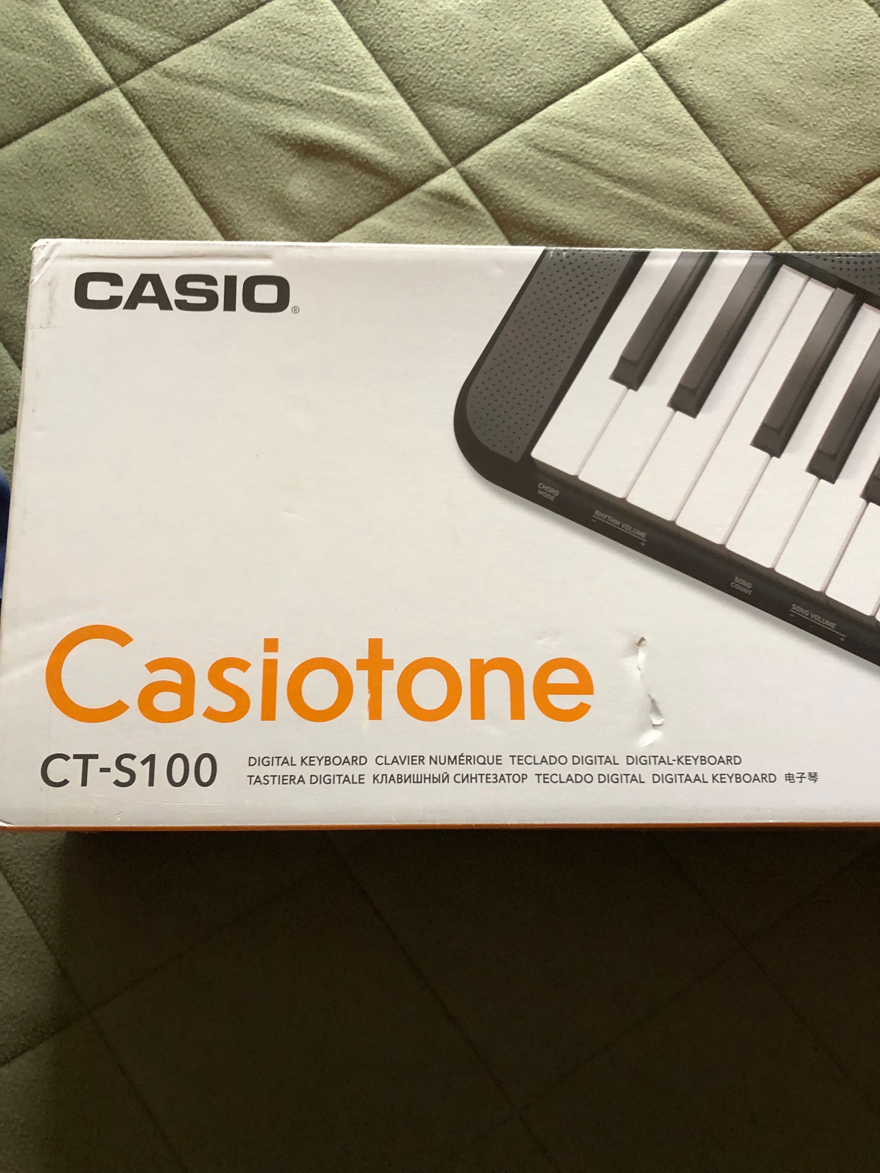 Teclado Cássio novo com garantia