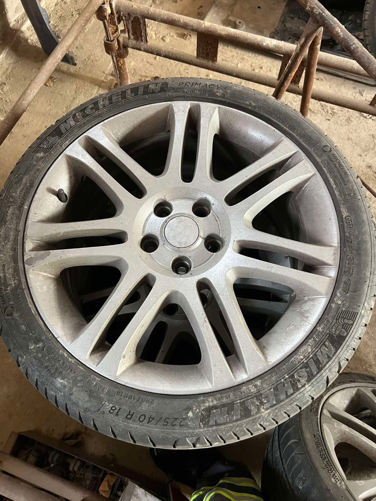 Диски Шкода R18  Laurint&Klement з гумою Michelin 225/45 r18