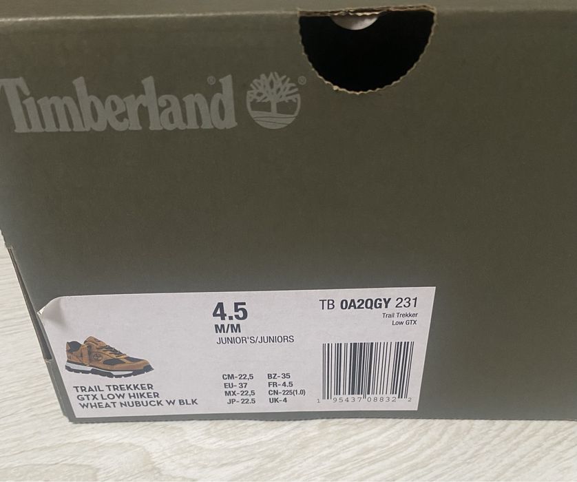 Sapatilhas Timberland originais para rapaz, tam. 37