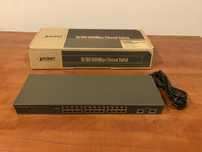 Planet 10/100/1000 Mbps Ethernet Switch, model: TEG-S224 przełącznik