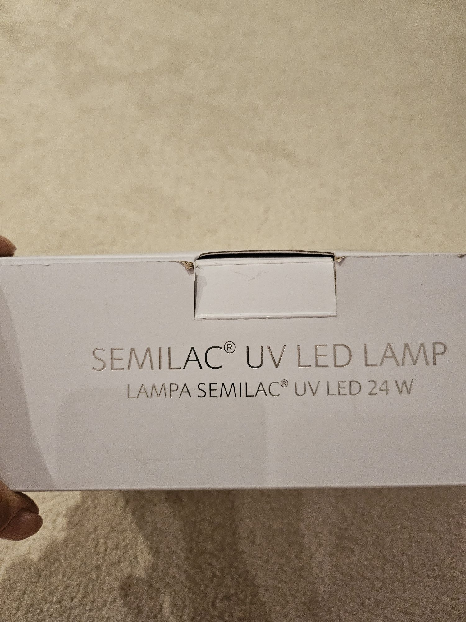 Lampa semilac UV Led 24w