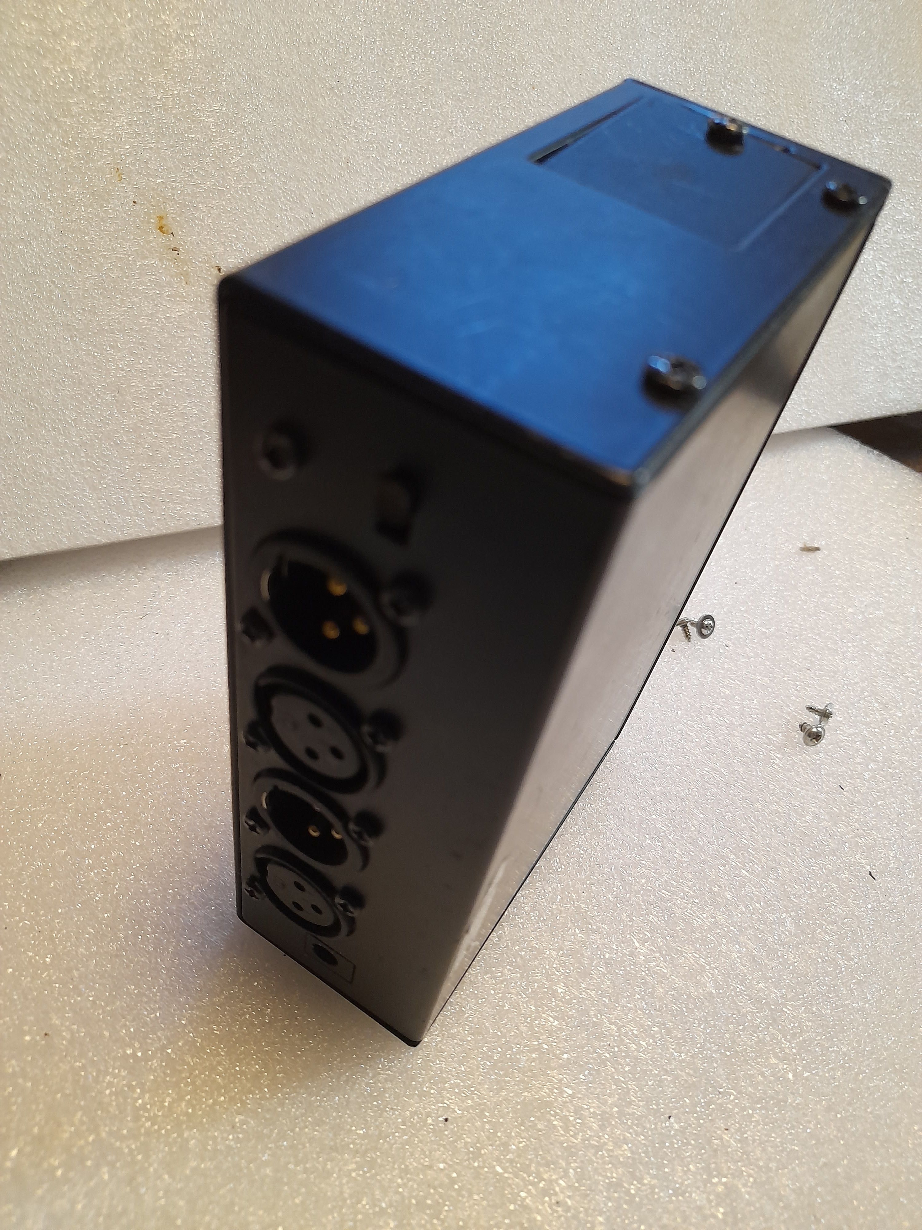 Podwójny zasilacz 12V 48V XLR Millenium PP2B Phantom Power Supply