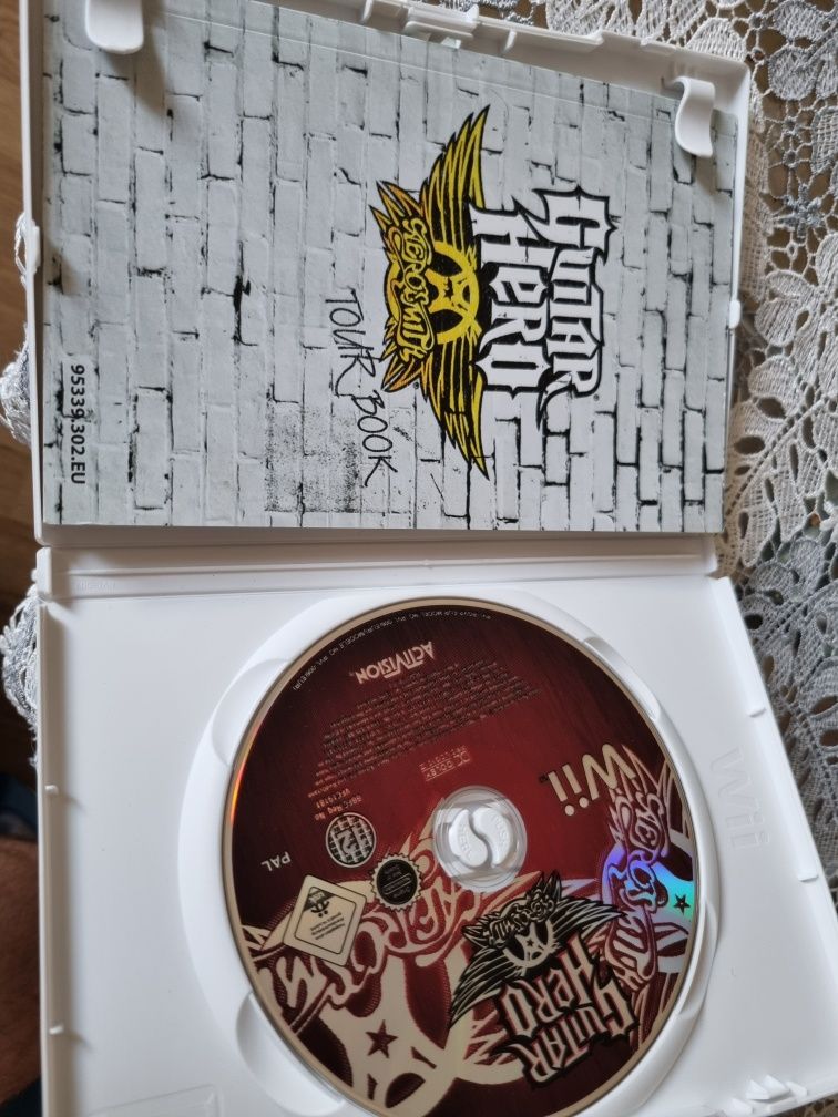 Aerosmith guitar hero gra na WII