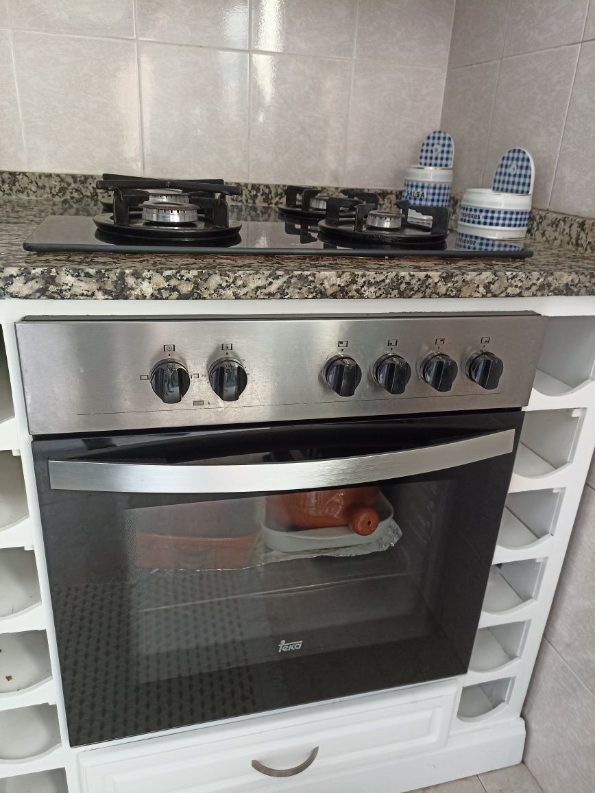 Vendo Placa e forno bom estado