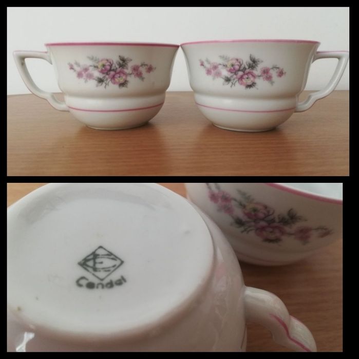 Cháv café VA, cháv chá Candal, prato Cesol, Cháv S. P. Coimbra