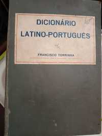 Dicionário antigo Latino-Portugues 1937