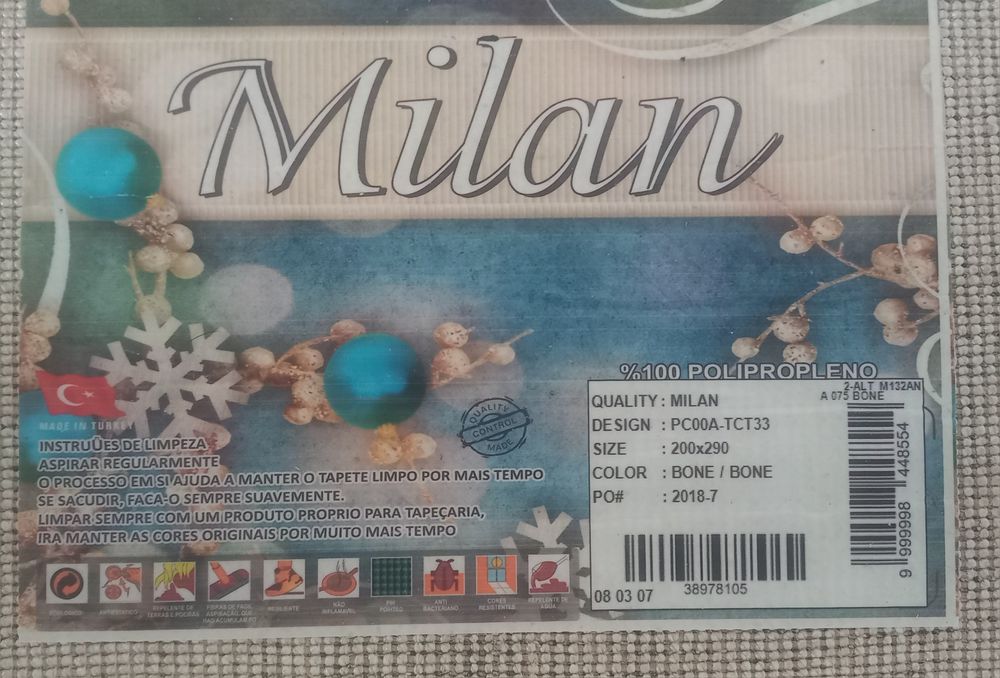 Conjunto de Tapetes de sala/quarto