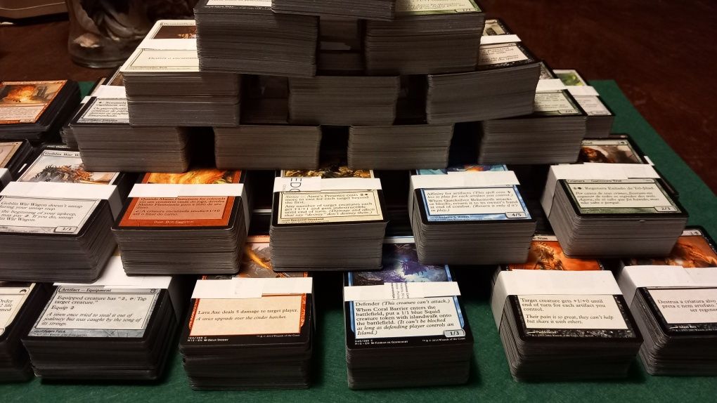 Lotes de 100 cartas Magic comuns