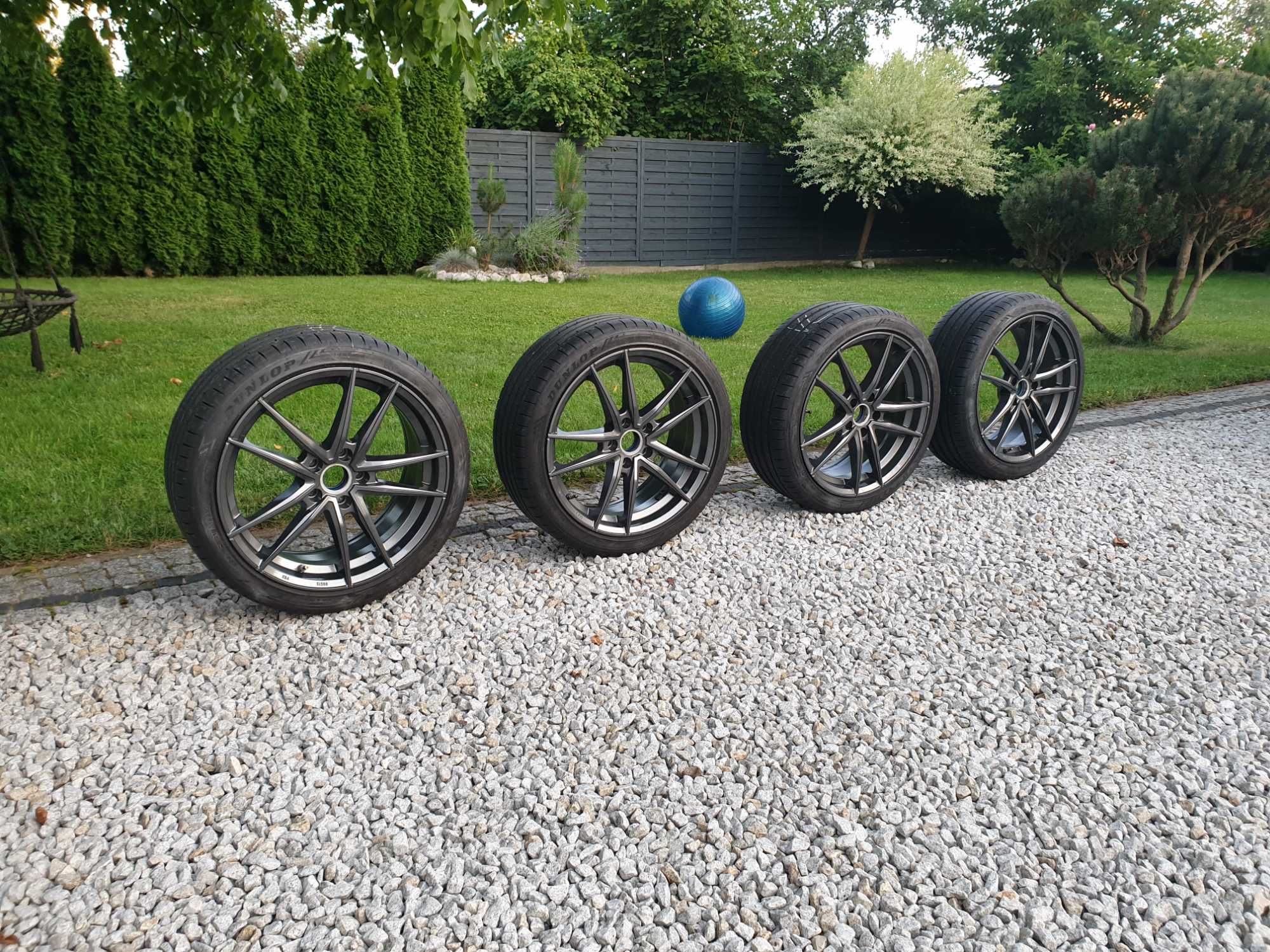 Alu18*DBV*Audi a4 b8,b9,a5,a6,Merc.2018r.opony lato.Dunlop.et45.5x112