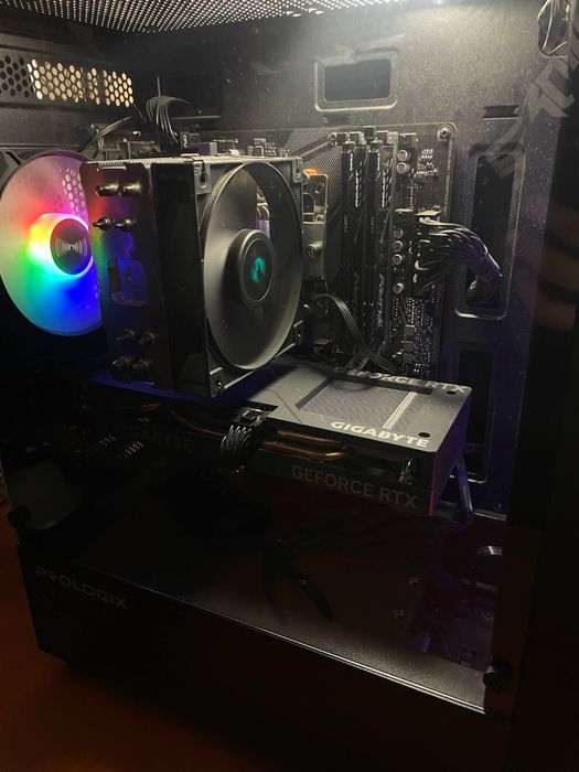 ПК Ryzen 5 RTX 4060 32гб ОЗУ Windows 11 SSD 512гб HDD 1TБ