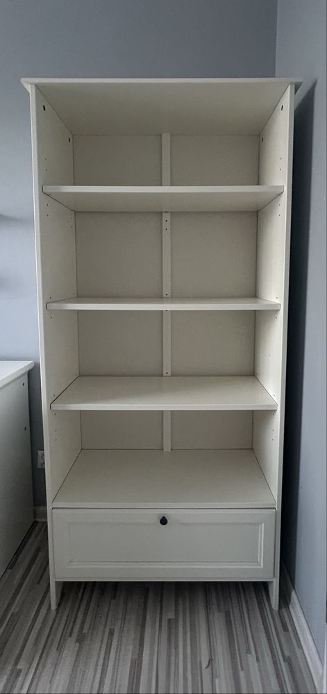 Regał biały ikea