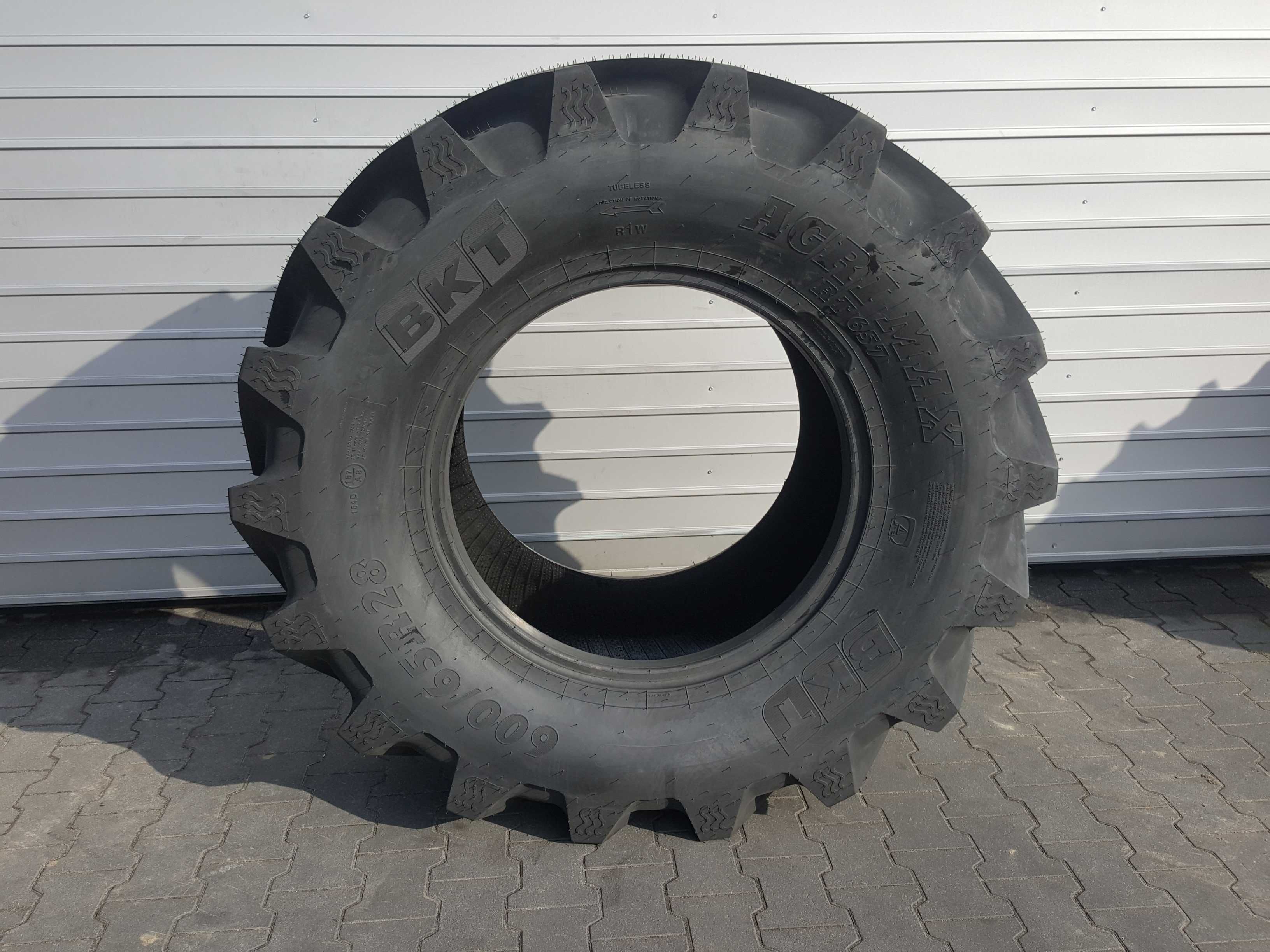 Opona 600/65R28 BKT AGRIMAX RT-657 154D 600/65/28  nowa gwarancja