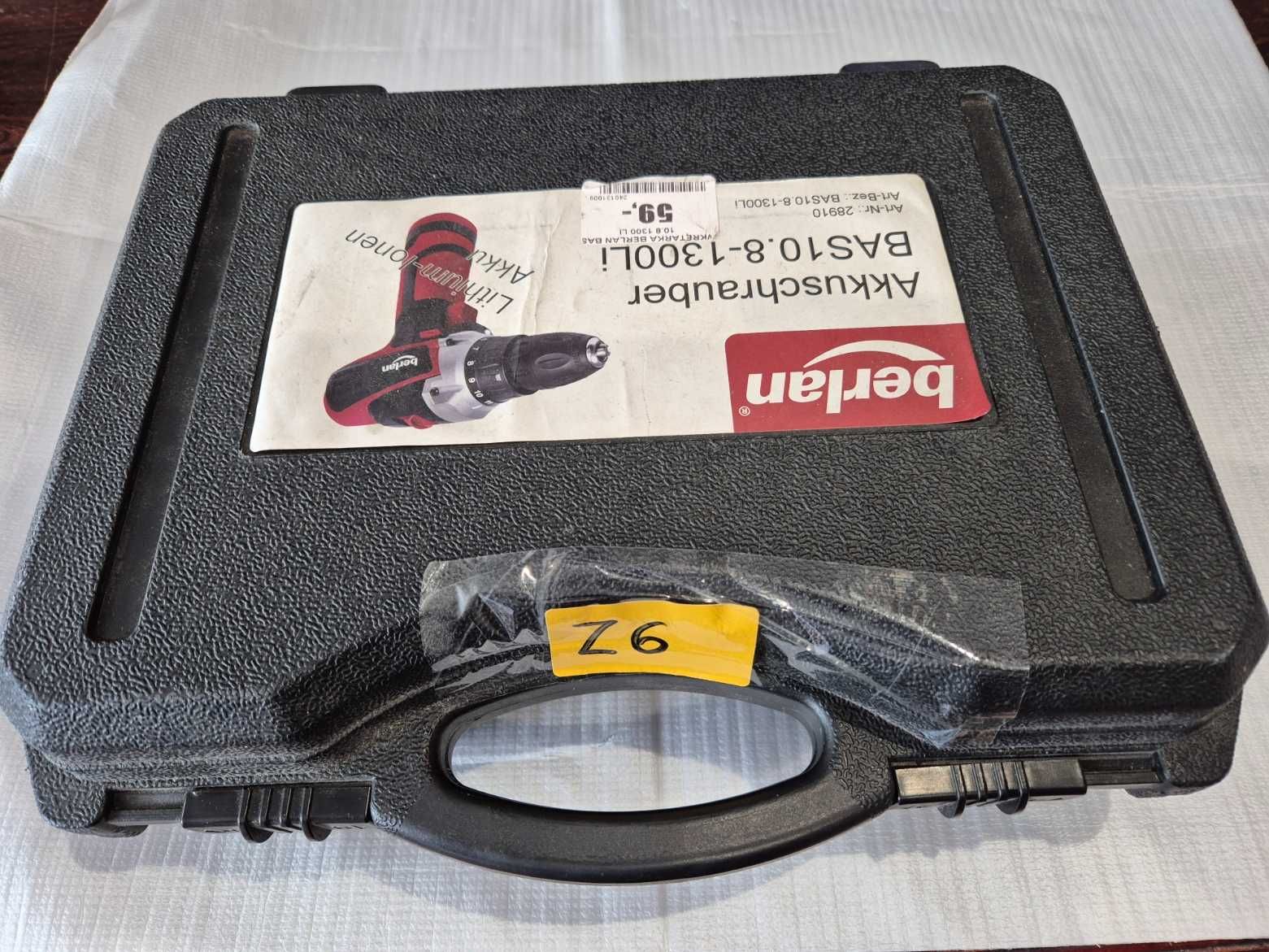 Wiertarka wkrętarka BERLAN 12V Li-ion