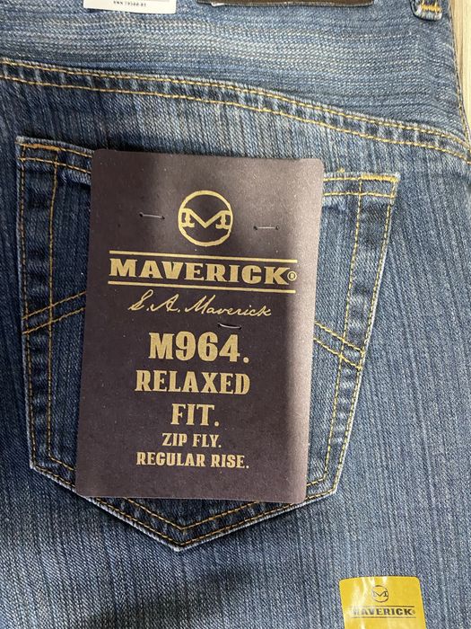 Spodnie męskie 33/34 pas 86 cm Lee Maverick nowe granatowe