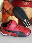 Sapatilhas vermelhas Puma Ferrari originais, n.º 22