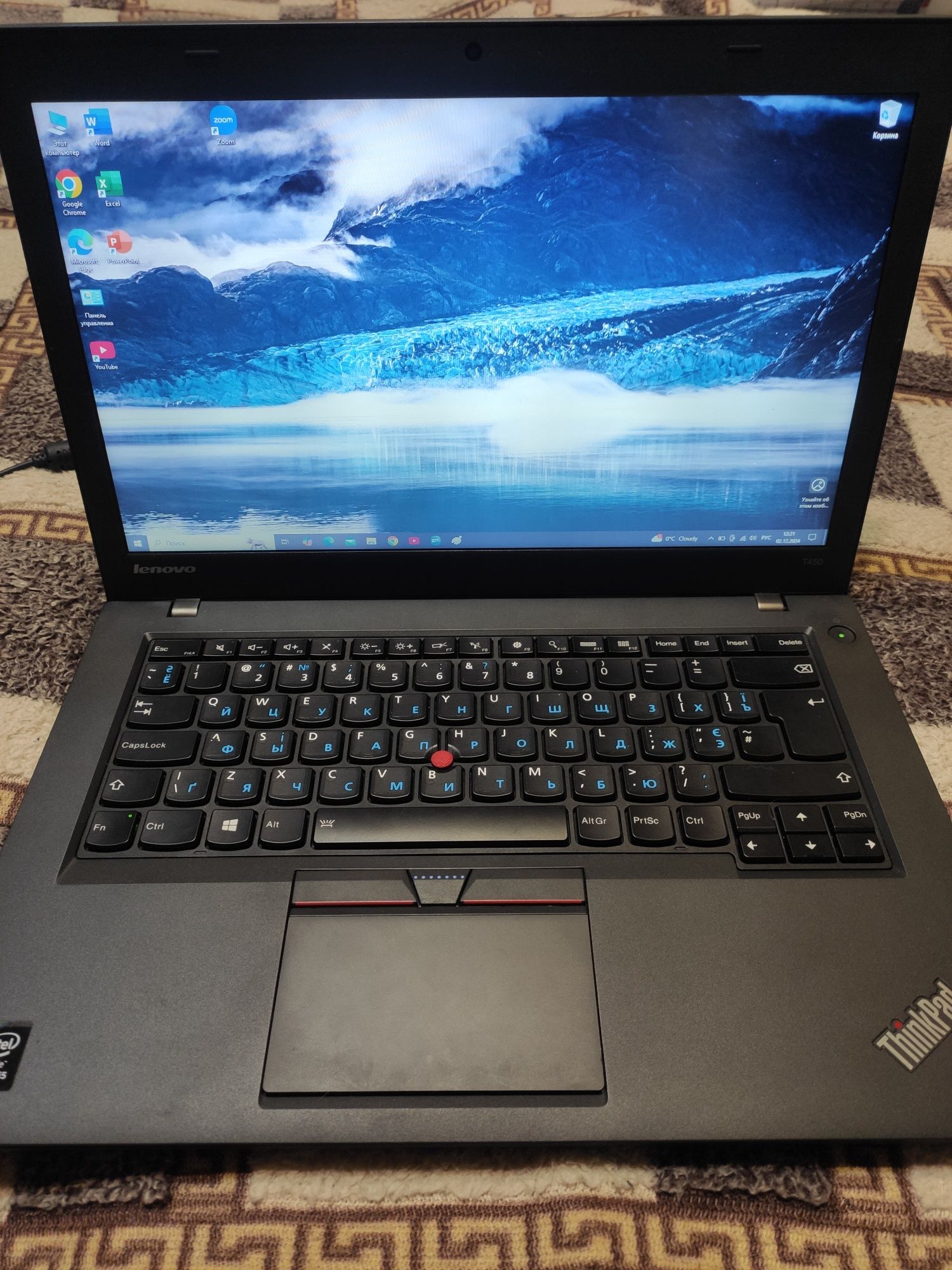Ноутбук Lenovo ThinkPad T450 / 14" /8/256