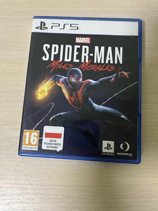 Гра Spider-Man Miles Morales на PlayStation 5,диск в ідеальному стані