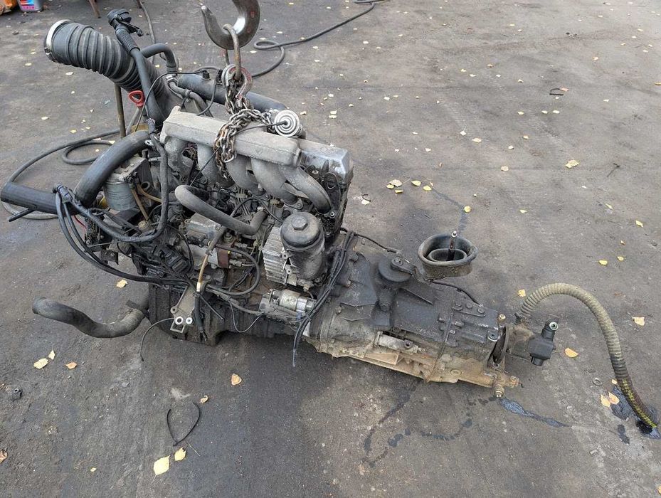 Skrzynia biegów z przystawką i pompą Mercedes Om 602 2.9TD PTO