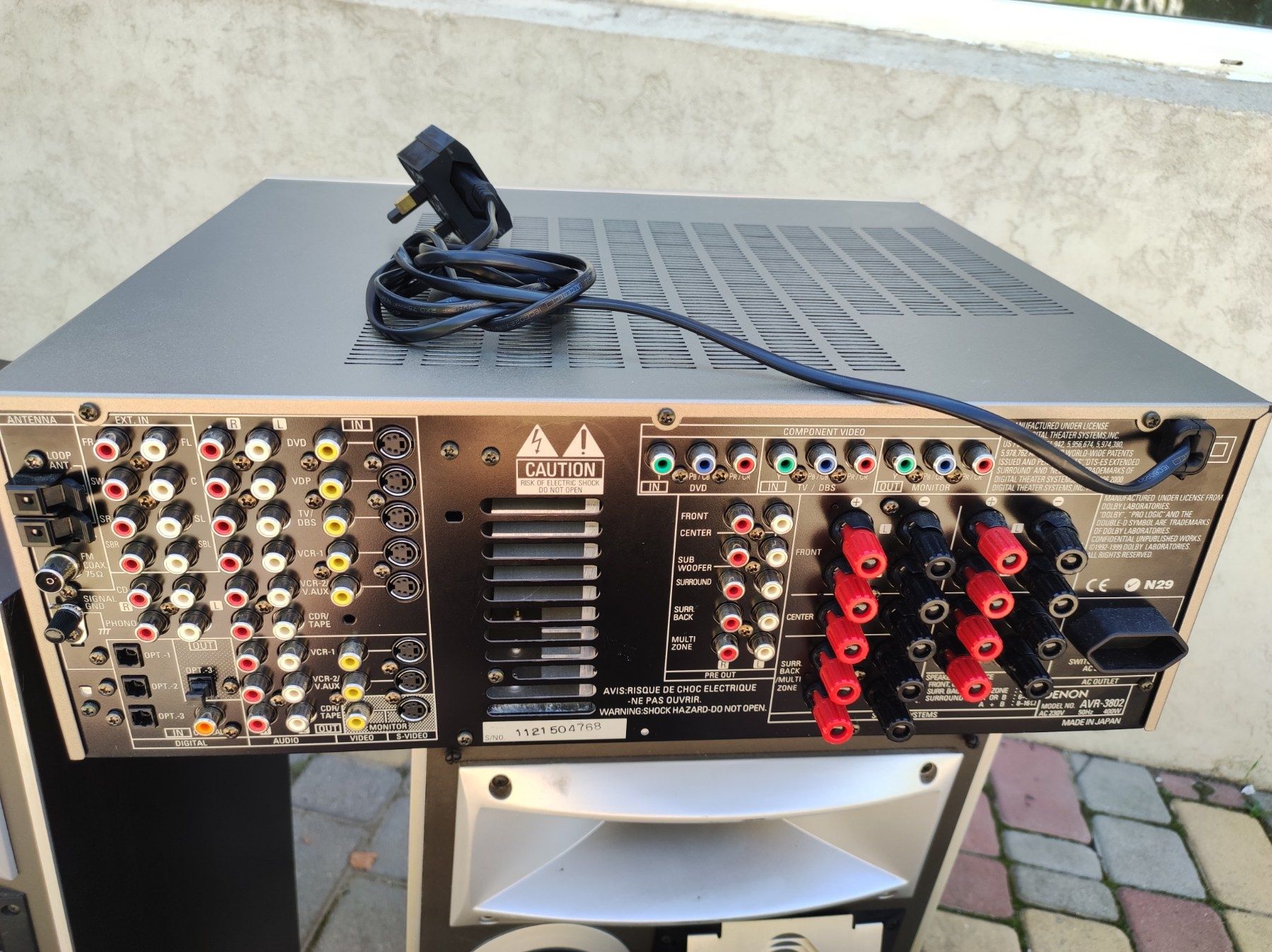 Усилитель, ресивер denon avr 3802