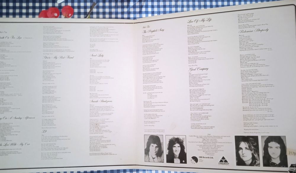 Vinil Queen-A Night at the Ópera