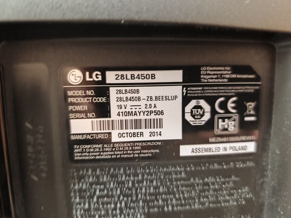 Telewizor LG 28LB450B