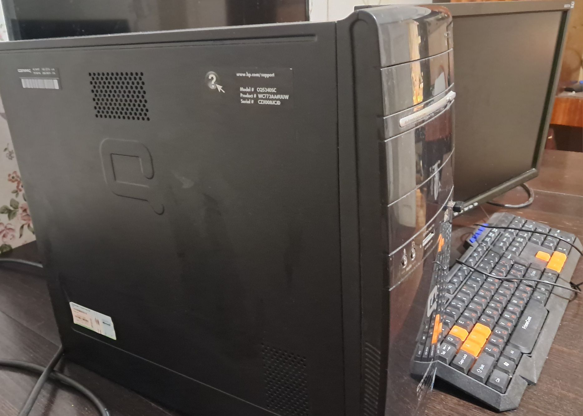 Компьютер i5 2400 , 8 gb ddr3 + монитор 22"р