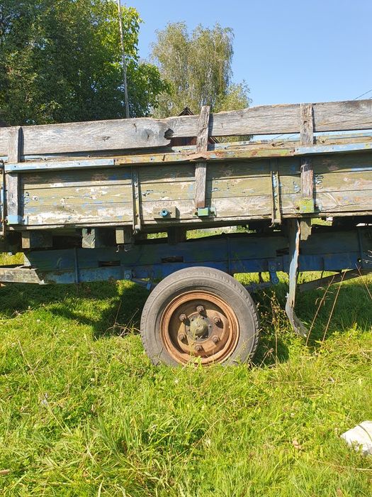 Продам причіп одновісний до трактора