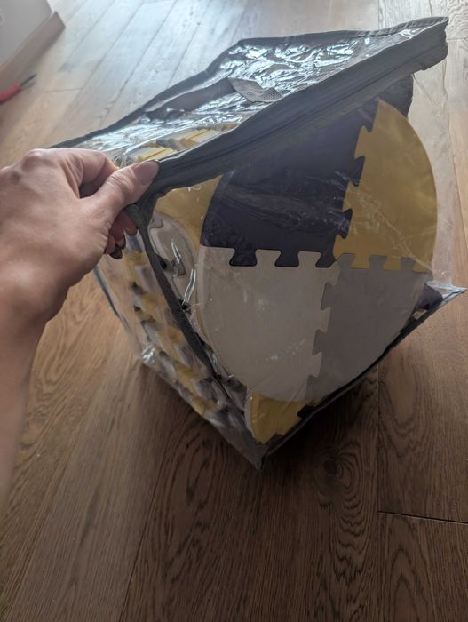 Mata piankowa puzzle z brzegami