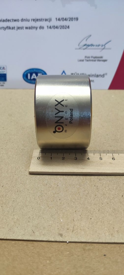 Магнит N42 60*40мм (195кг) TM ONYX magnet Польша, есть Безнал без НДС