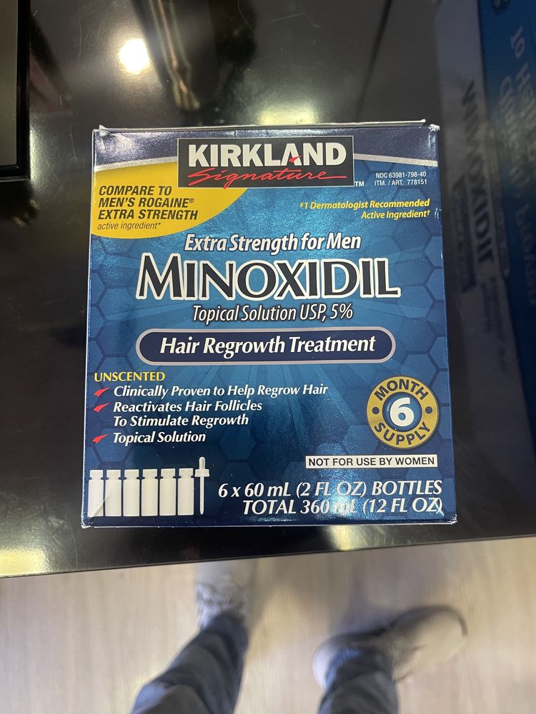 Minoxidil Kirkland 5% Importado EUA