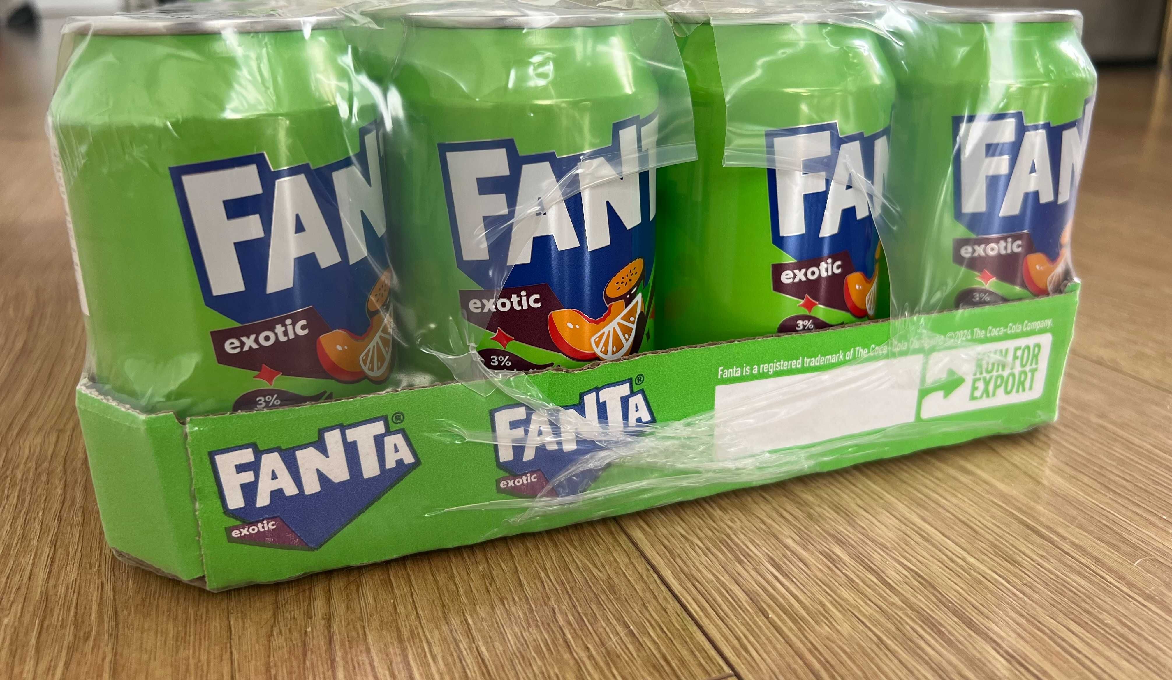 Fanta Exotic napoje puszka 330ml