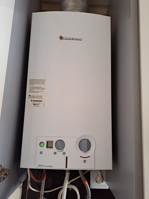 Esquentador Vulcano, ventilado