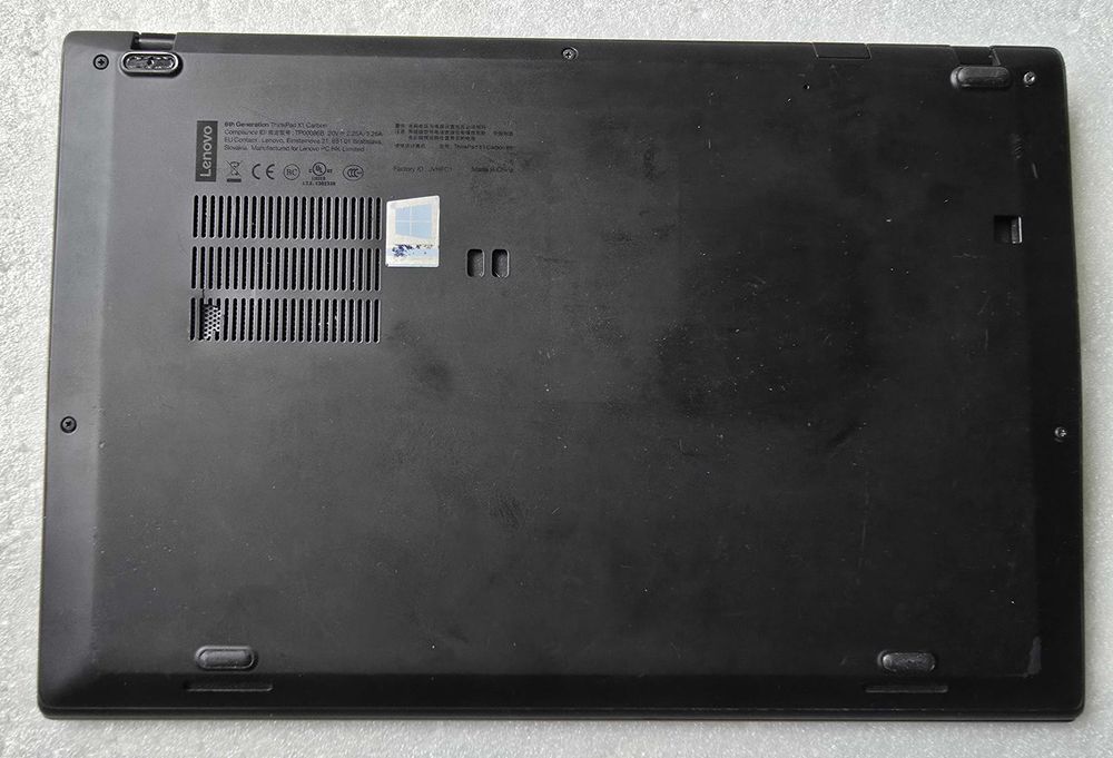 Lenovo X1 Carbon G6 Intel i7-8650U 16GB 128GB FHD WIN 11 Gen 6th