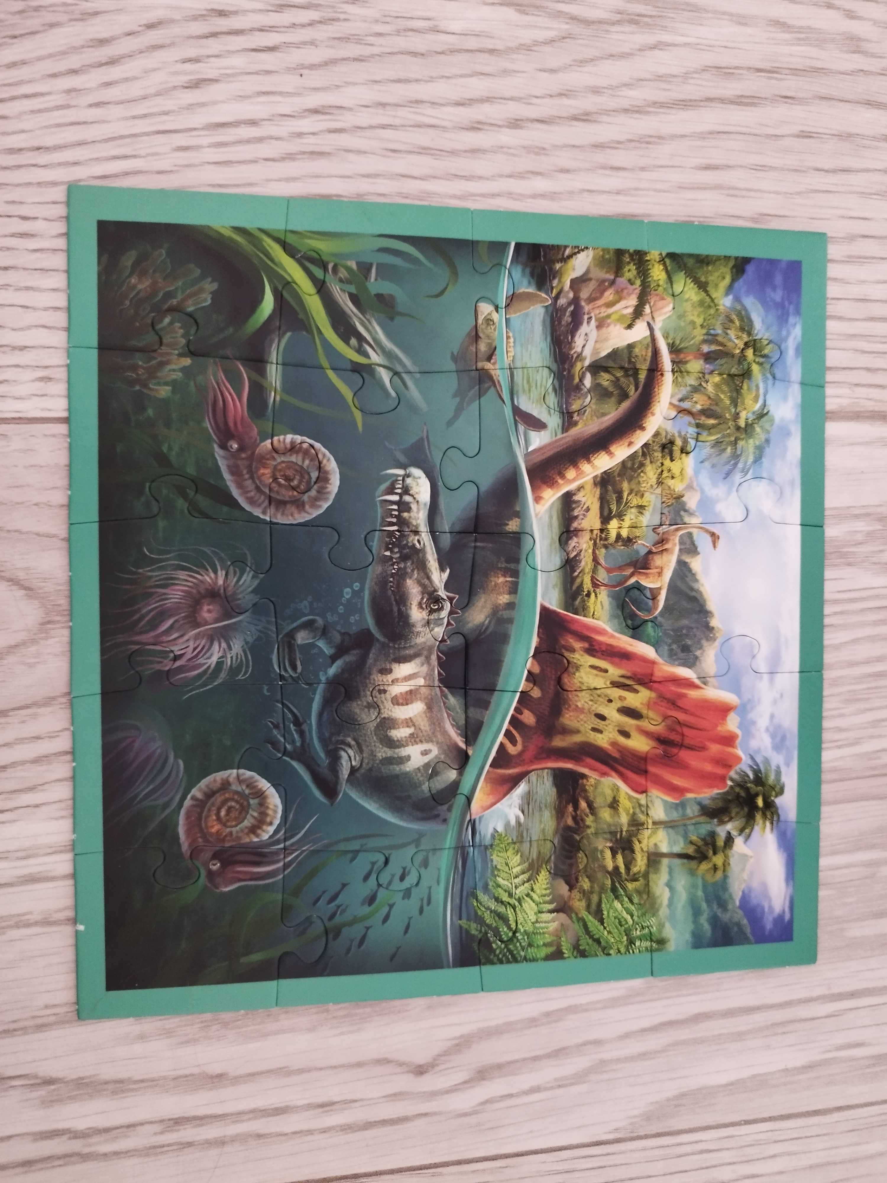 Puzzle trefl dinozaury