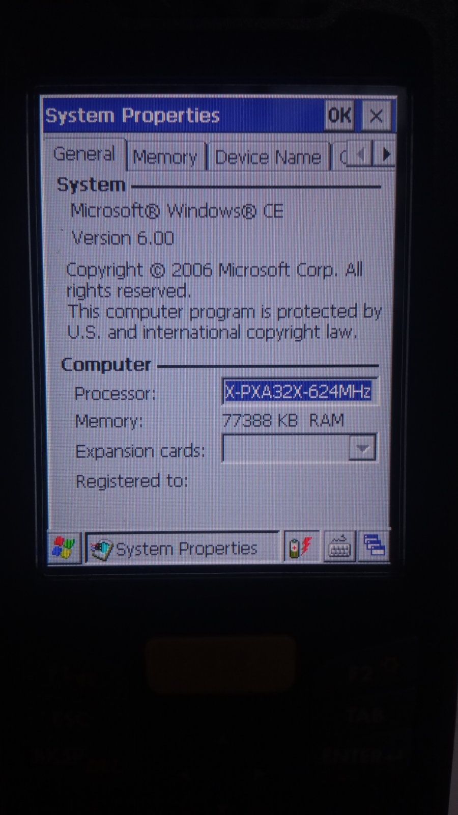 Термінал збору даних / ТСД  MOTOROLA Zebra MC2180
