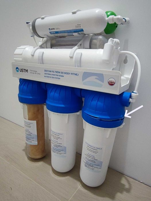 Filtr odwróconej osmozy USTM RO 7 12 EMI