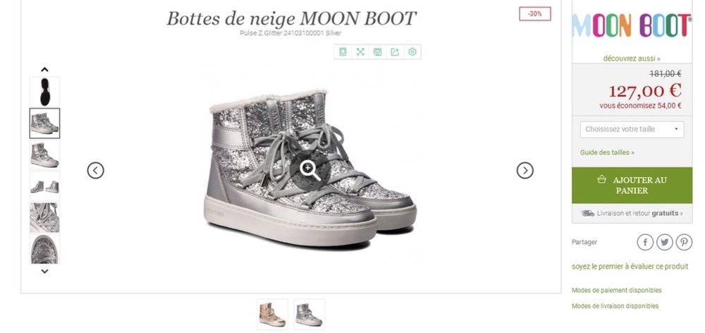 Moon boot мунбуты луноходы Moonboot