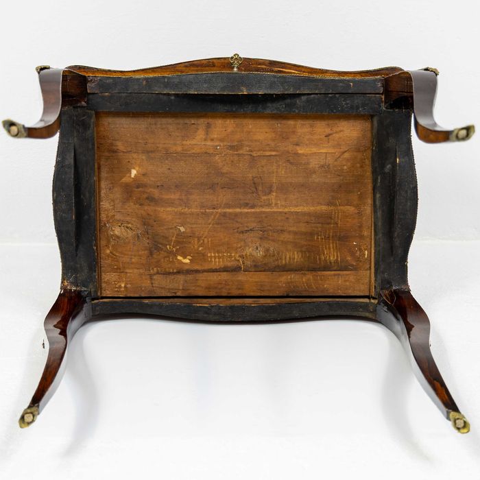 Damski sekretarzyk biurko Ludwik XV antyk Francja stare palisander