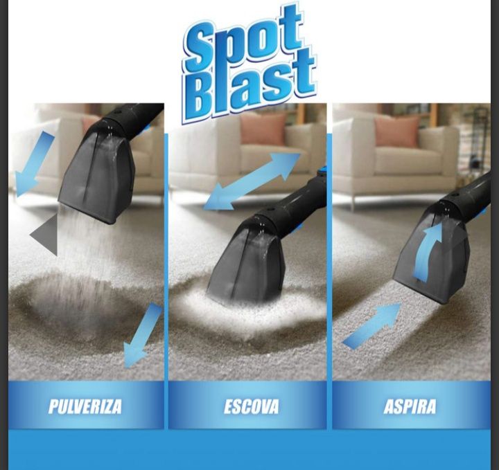 Vende se máquina de limpeza de carpetes e estofos nunca utilizada