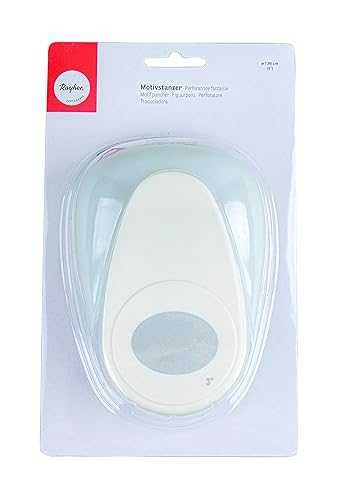 Furador Cortante de papel, oval, 8 cm ø, 3", até 200 g/m²