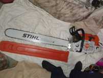 Najmocniejsza profesjonalna kosiarka  pilarka STIHL MS 881 8,7KM pila